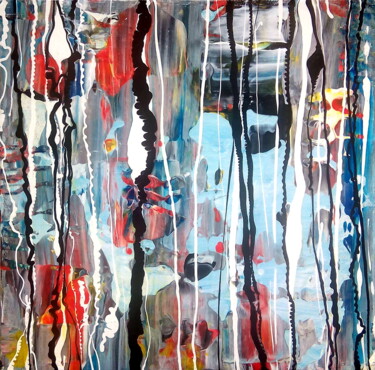 Peinture intitulée "Razo - Abstraction…" par Davidian Gotis Abstraction Abstraite, Œuvre d'art originale, Acrylique