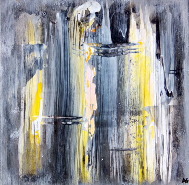 Картина под названием "Intériorité (Interi…" - Davidian Gotis Abstraction Abstraite, Подлинное произведение искусства, Акрил