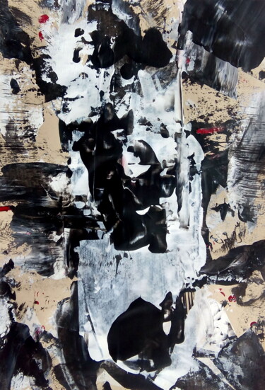 Malerei mit dem Titel "Afterlife - Abstrac…" von Davidian Gotis Abstraction Abstraite, Original-Kunstwerk, Acryl