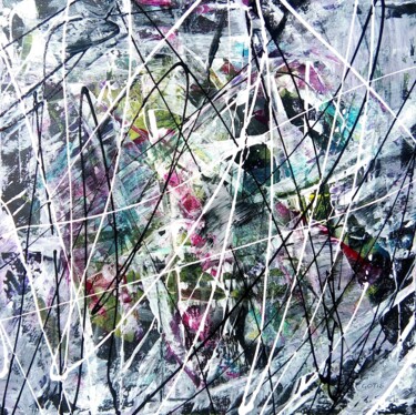 Painting titled "Inasis - Abstractio…" by Davidian Gotis Abstraction Abstraite, Original Artwork, Acrylic