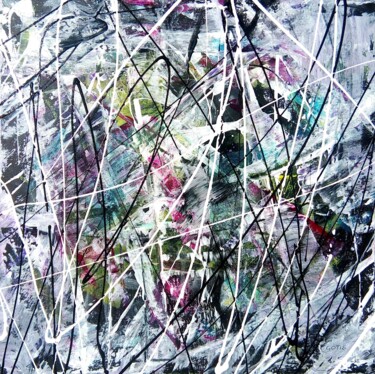 Peinture intitulée "Inasis - Abstractio…" par Davidian Gotis Abstraction Abstraite, Œuvre d'art originale, Acrylique