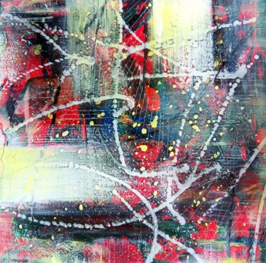 Painting titled "Velrano - Abstracti…" by Davidian Gotis Abstraction Abstraite, Original Artwork, Acrylic