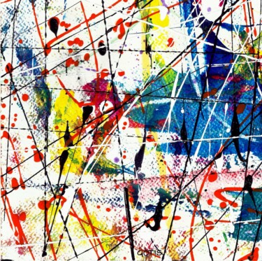 绘画 标题为“Makiko - Abstractio…” 由Davidian Gotis Abstraction Abstraite, 原创艺术品, 丙烯