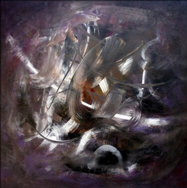 Painting titled "Célébration Solenne…" by Davidian Gotis Abstraction Abstraite, Original Artwork, Acrylic
