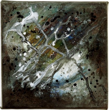 Peinture intitulée "Ochra Terra - Abstr…" par Davidian Gotis Abstraction Abstraite, Œuvre d'art originale, Acrylique