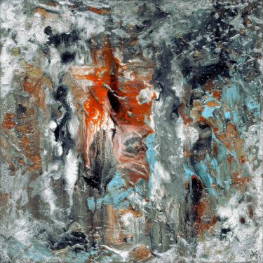 Картина под названием "Sublimation corrosi…" - Davidian Gotis Abstraction Abstraite, Подлинное произведение искусства, Акрил
