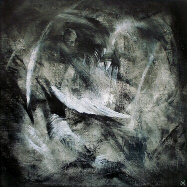 Картина под названием "Dualisme (Dualism)…" - Davidian Gotis Abstraction Abstraite, Подлинное произведение искусства, Акрил