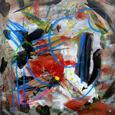 Pintura titulada "A-Spectrum - Abstra…" por Davidian Gotis Abstraction Abstraite, Obra de arte original, Acrílico