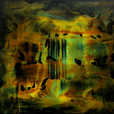 Peinture intitulée "Phosphorus - Abstra…" par Davidian Gotis Abstraction Abstraite, Œuvre d'art originale, Acrylique