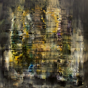 Peinture intitulée "Lichénification - A…" par Davidian Gotis Abstraction Abstraite, Œuvre d'art originale, Acrylique