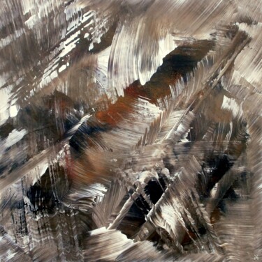 Ζωγραφική με τίτλο "Terre de contraste…" από Davidian Gotis Abstraction Abstraite, Αυθεντικά έργα τέχνης, Ακρυλικό
