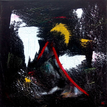 Painting titled "Tribal Jungle - Abs…" by Davidian Gotis Abstraction Abstraite, Original Artwork, Acrylic