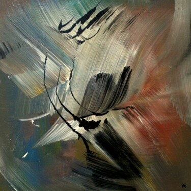 Pintura intitulada "Escapade - Abstract…" por Davidian Gotis Abstraction Abstraite, Obras de arte originais, Acrílico