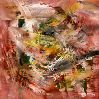 Malerei mit dem Titel "Chambardement (Shak…" von Davidian Gotis Abstraction Abstraite, Original-Kunstwerk, Acryl