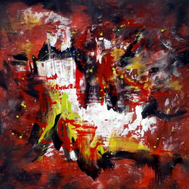 Painting titled "Imminence - Abstrac…" by Davidian Gotis Abstraction Abstraite, Original Artwork, Acrylic