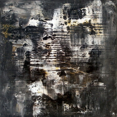 Painting titled "Troglodyte - Abstra…" by Davidian Gotis Abstraction Abstraite, Original Artwork, Acrylic