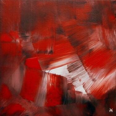 Painting titled "Ignition  - Abstrac…" by Davidian Gotis Abstraction Abstraite, Original Artwork, Acrylic