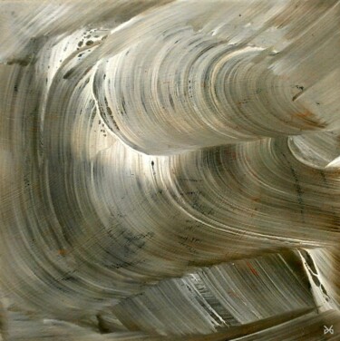 Painting titled "Transparence (Trans…" by Davidian Gotis Abstraction Abstraite, Original Artwork, Acrylic