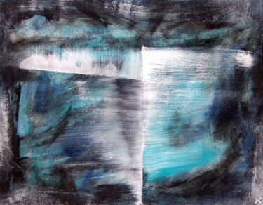 Картина под названием "Psycheion  - Abstra…" - Davidian Gotis Abstraction Abstraite, Подлинное произведение искусства, Акрил