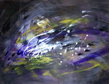 Peinture intitulée "Danse du Silence (D…" par Davidian Gotis Abstraction Abstraite, Œuvre d'art originale, Acrylique