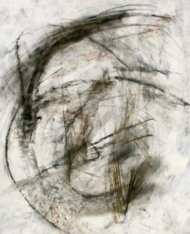 Dibujo titulada "Contrario - Abstrac…" por Davidian Gotis Abstraction Abstraite, Obra de arte original, Tiza