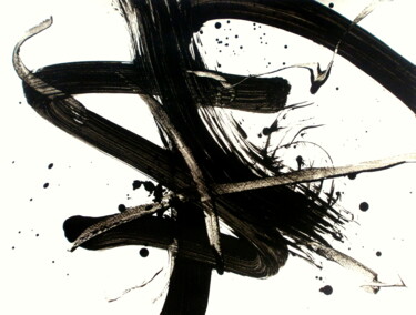 Pintura titulada "Do-In-Er - Abstract…" por Davidian Gotis Abstraction Abstraite, Obra de arte original, Acrílico