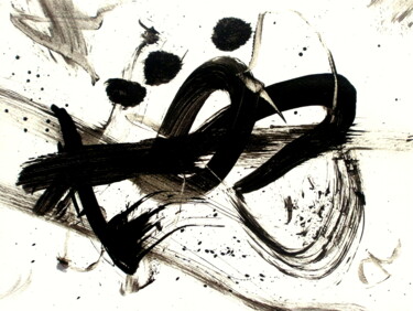 Peinture intitulée "Do-In-Od - Abstract…" par Davidian Gotis Abstraction Abstraite, Œuvre d'art originale, Acrylique