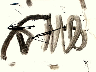 Картина под названием "Do-In-Sol -Abstract…" - Davidian Gotis Abstraction Abstraite, Подлинное произведение искусства, Акрил