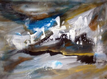 Pittura intitolato "H'oleor - Abstracti…" da Davidian Gotis Abstraction Abstraite, Opera d'arte originale, Acrilico