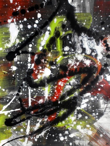 Painting titled "Whoopy - Abstractio…" by Davidian Gotis Abstraction Abstraite, Original Artwork, Acrylic
