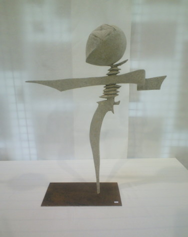 Skulptur mit dem Titel "" The tree "" von David Jacques Royer, Original-Kunstwerk, Metalle