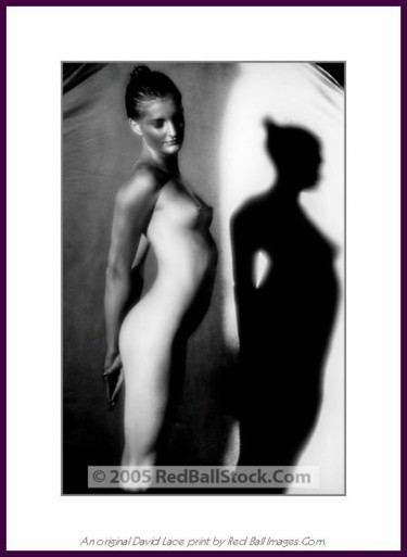 Photographie intitulée "Shadow Stance" par David Lace, Œuvre d'art originale