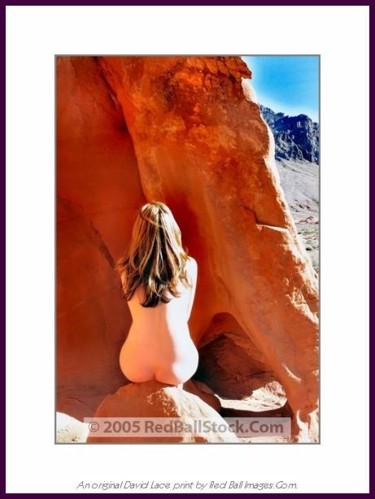 Фотография под названием "Red Rock Contemplat…" - David Lace, Подлинное произведение искусства