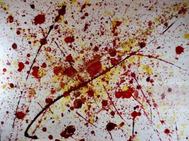Pittura intitolato "The Eye" da David Phoenix, Opera d'arte originale, Acrilico