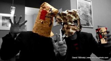 Photography titled "Fastfood Creatures" by David Tesin Sky, Original Artwork