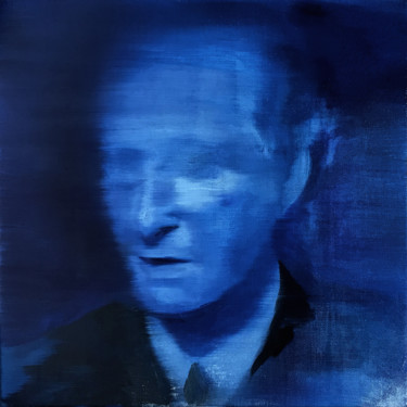 Peinture intitulée ""Marcel Duchamp # 1…" par Davis Lisboa, Œuvre d'art originale, Huile