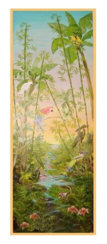 Painting titled "Paradise - Prints a…" by Dawna Taylor Jones Jones, Original Artwork