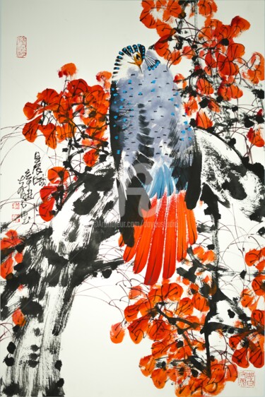 Painting titled "Morrowind 晨风 （No.19…" by Dayou Lu, Original Artwork, Pigments