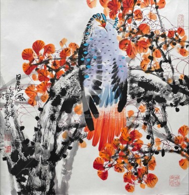 Painting titled "Morrowind 晨风（No.187…" by Dayou Lu, Original Artwork, Pigments