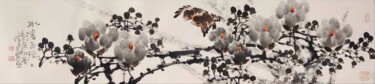 Painting titled "Pure and noble 冰清玉洁…" by Dayou Lu, Original Artwork, Pigments