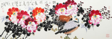 Peinture intitulée "Improve upon an alr…" par Dayou Lu, Œuvre d'art originale, Pigments