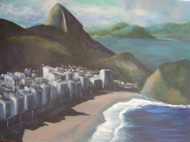 Painting titled "RIO DE JANEIRO" by Dayse Diaz, Original Artwork