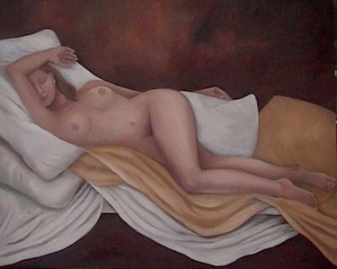 Painting titled "APHRODITE" by Dayse Diaz, Original Artwork