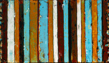 Картина под названием "AGED ELEGANCE" - Db Waterman, Подлинное произведение искусства, Акрил Установлен на Деревянная рама д…