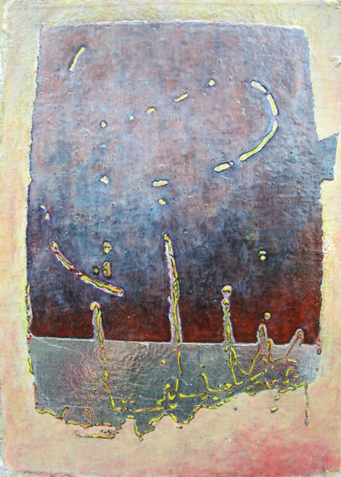 Pittura intitolato "E luce fu" da Daniele Bassetto, Opera d'arte originale, Olio