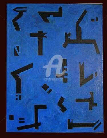 Malerei mit dem Titel "5543 - Construido c…" von Daniel Jorge Castro Cuccuini, Original-Kunstwerk
