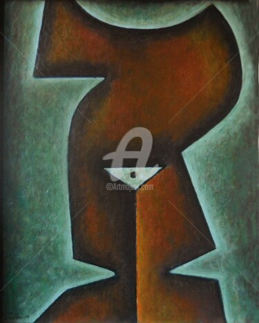 Painting titled "EL VERDUGO" by Daniel Jorge Castro Cuccuini, Original Artwork