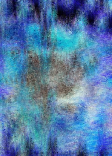 Цифровое искусство под названием "ice-cave" - Ariel Velez, Подлинное произведение искусства
