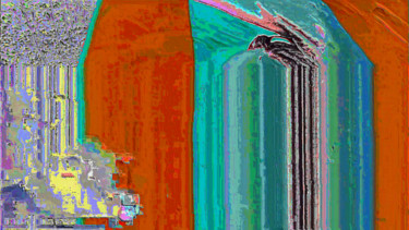 Arts numériques intitulée "untitled frame" par Ariel Velez, Œuvre d'art originale, Travail numérique 2D