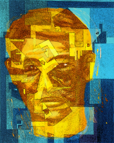 Arte digitale intitolato "Face The Music" da Ariel Velez, Opera d'arte originale, Lavoro digitale 2D
